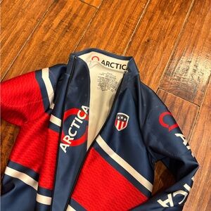 Arctica Red and Blue Ski Race suit
Adult Small